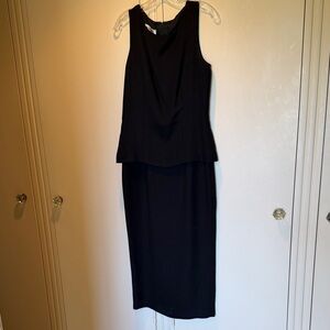 Tootsies Black Midi Dress